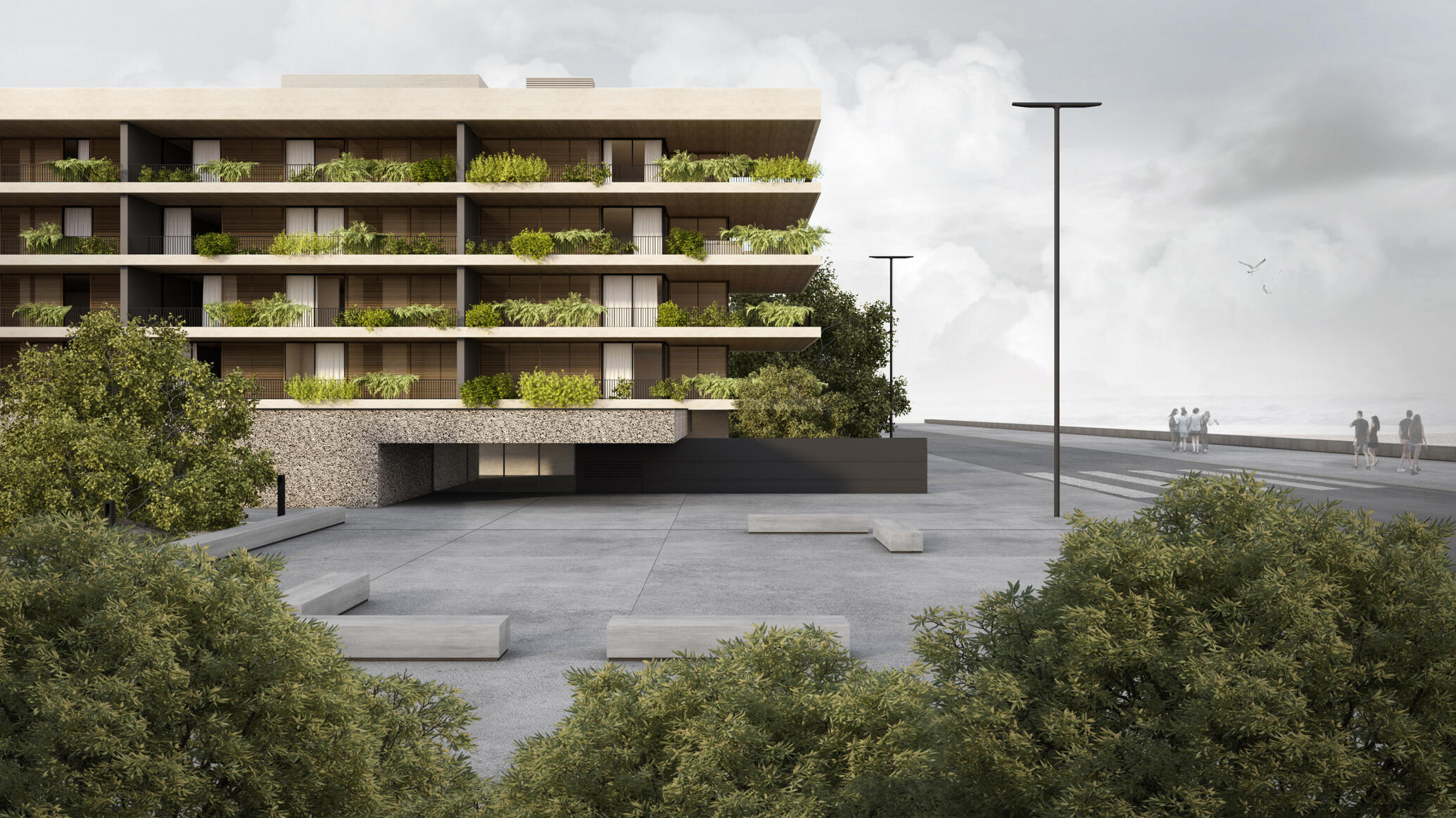 apartment complex I